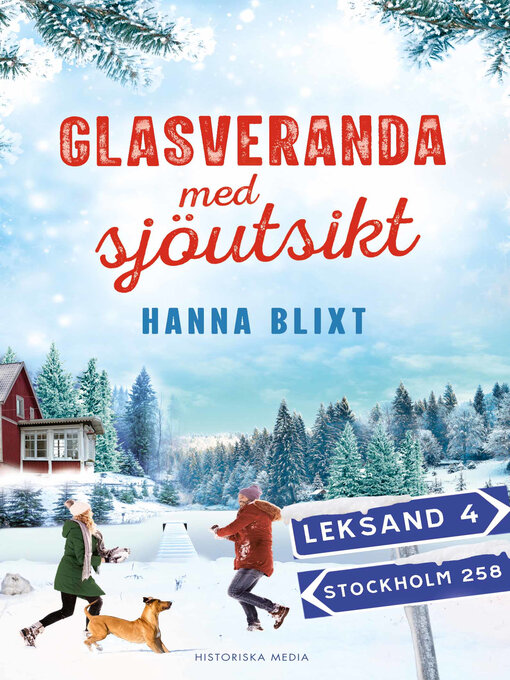 Titeldetaljer för Glasveranda med sjöutsikt av Hanna Blixt - Tillgänglig